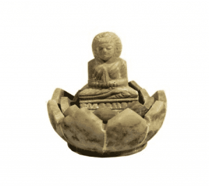 Räucherstäbchenhalter Buddha Speckstein