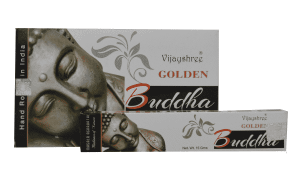 Golden Nag Räucherstäbchen Buddha (12 Päckchen)