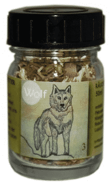 Räuchermischung im Töpfchen Wolf