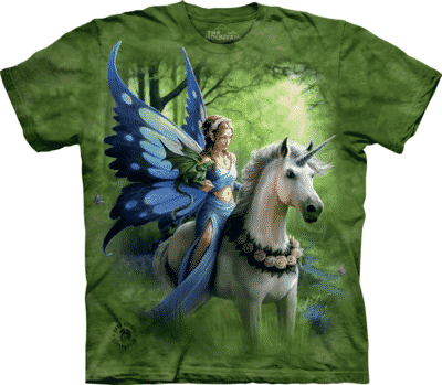 T-Shirt Mountain Artwear Realm of Ench (Größe M)