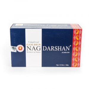 Räucherstäbchen Golden Nag Darshan (12 Pakete)