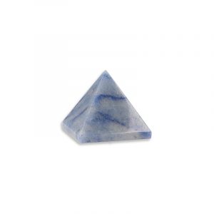 Edelstein Pyramide Blauer Blauquarz (25 mm)