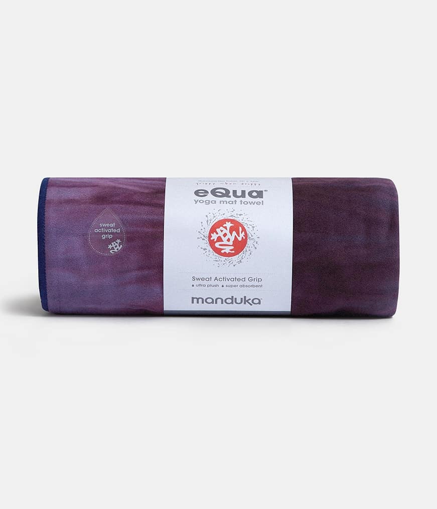 Manduka eQua Yogamat Handtuch - Verwöhnen - Handgefärbt (1)