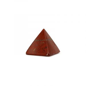 Edelstein Pyramide Jaspis rot (30 mm)