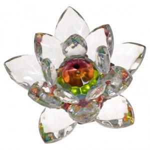 Kristall Lotus (7 cm)