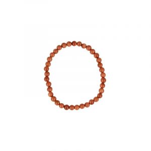 Goldfluss Perlen Armband für Kinder (4 mm )