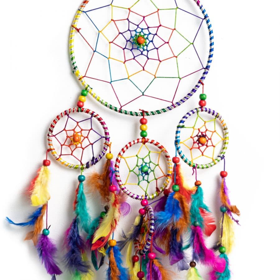 Traumfänger Chakra Farben
