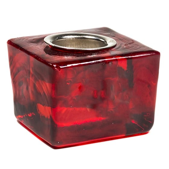 Kerzenhalter rot mit 22 mm Öffnung