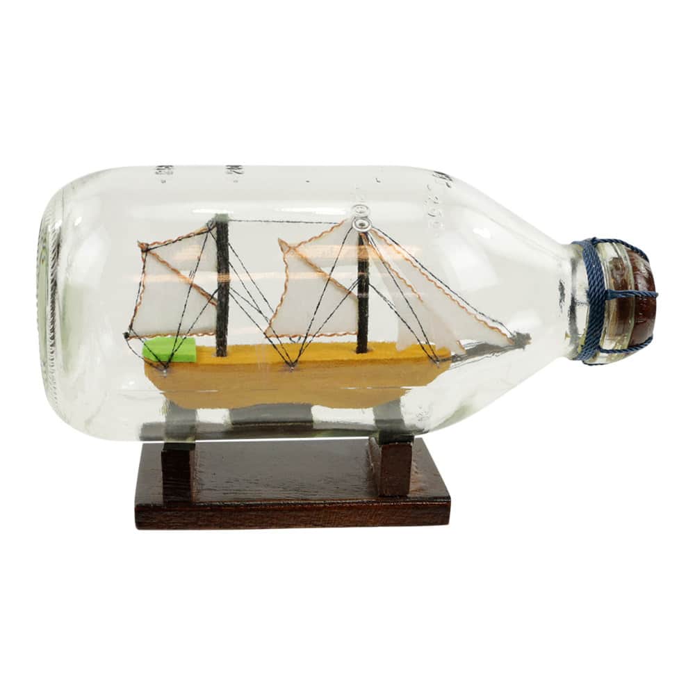 Boot in der Flasche M