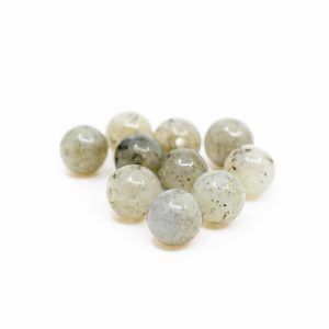 Edelstein Lose Perlen Spektrolith - 10 Stück (6 mm)