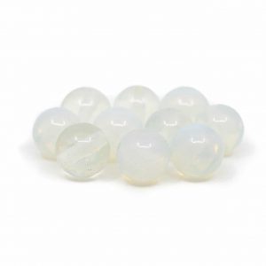 Edelstein Lose Perlen Opalit - 10 Stück (8 mm)