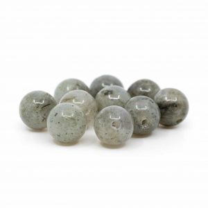 Edelstein Lose Perlen Spektrolith - 10 Stück (8 mm)