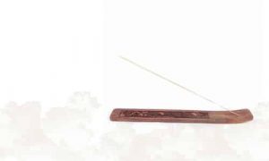 Räucherstäbchenhalter aus Holz