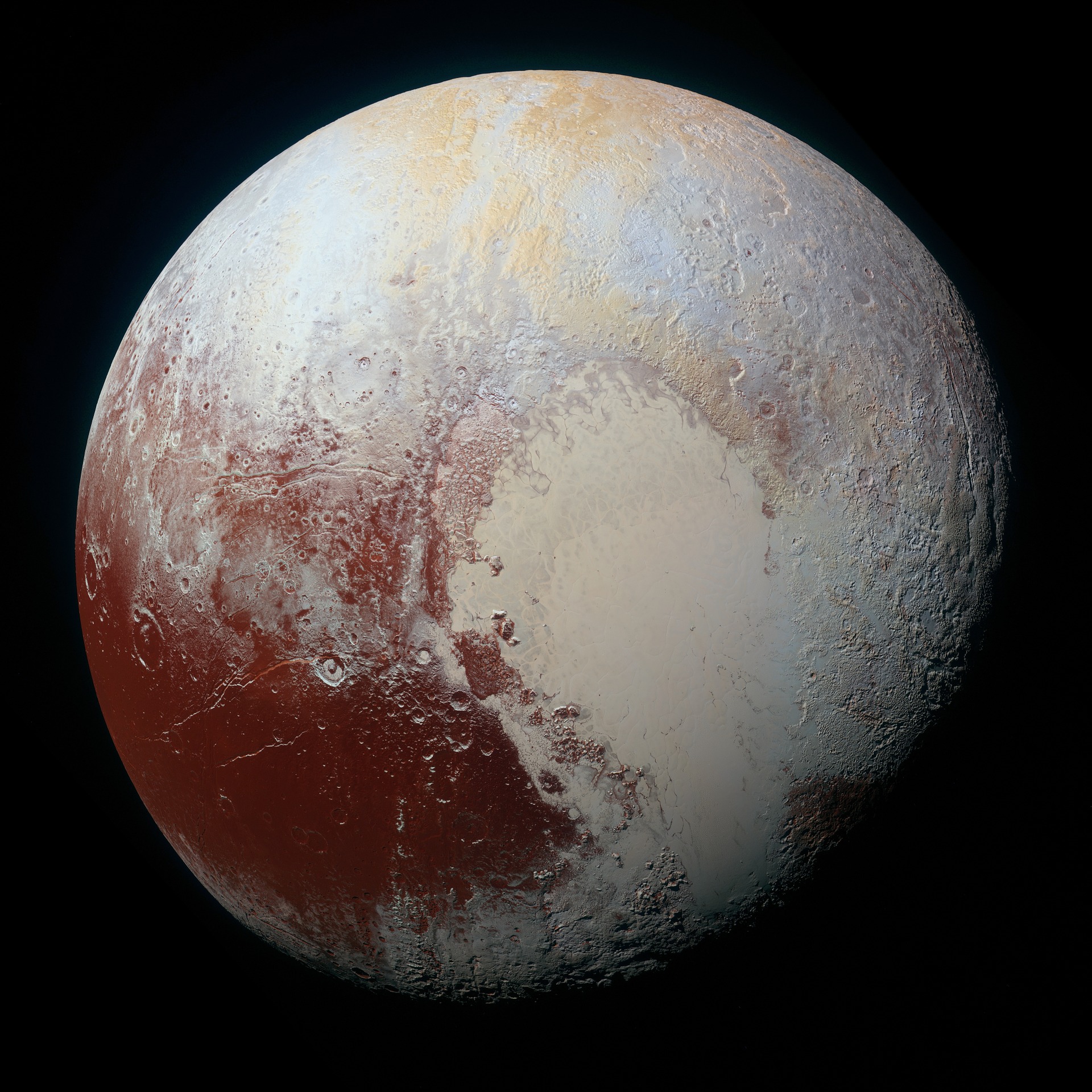 Sternzeichen Skorpion Mars Planet rot beige auf schwarzem Hintergrund