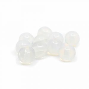 Edelstein Lose Perlen Opalit - 10 Stück (6 mm)