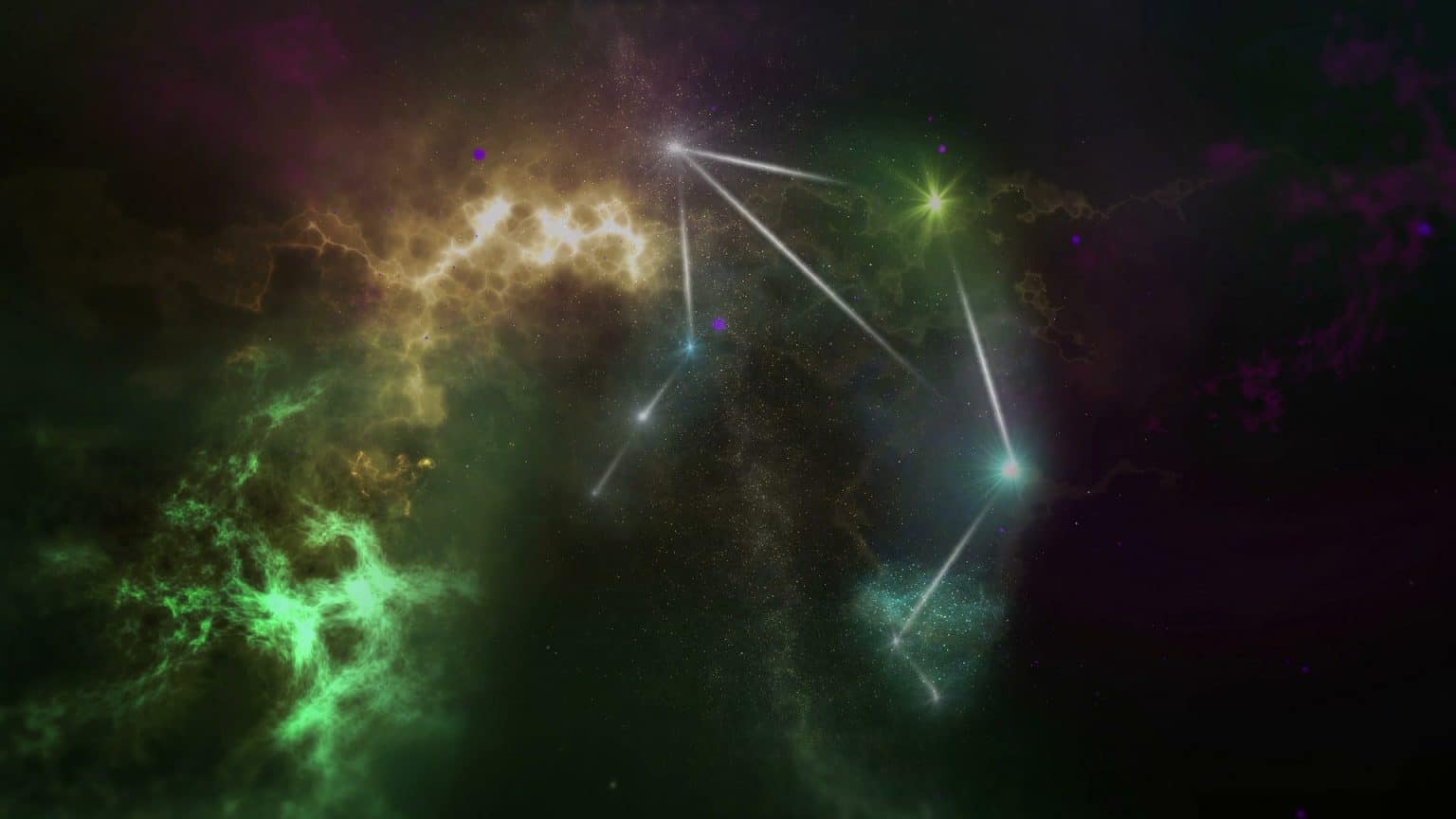 Sternzeichen Waage Sternenkonstellation Universum 