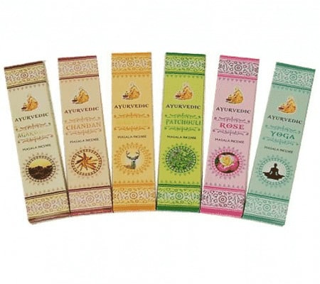 Ayurvedisches Masala-Räucherwerk (12 Schachteln)