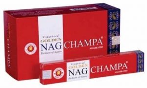 Räucherstäbchen Golden Nag Champa (12 Packungen)