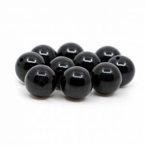 Edelstein Lose Perlen Obsidian - 10 Stück (8 mm)
