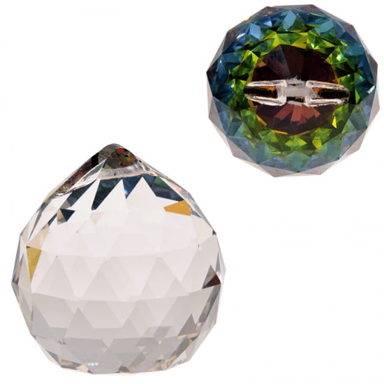 Regenbogen-Kristalle Kugel multicolor AAA Qualität (5 cm)