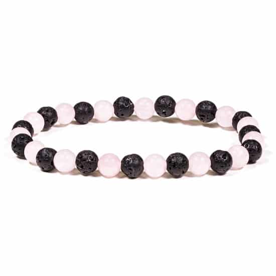Armband Lava-Rosenquarz