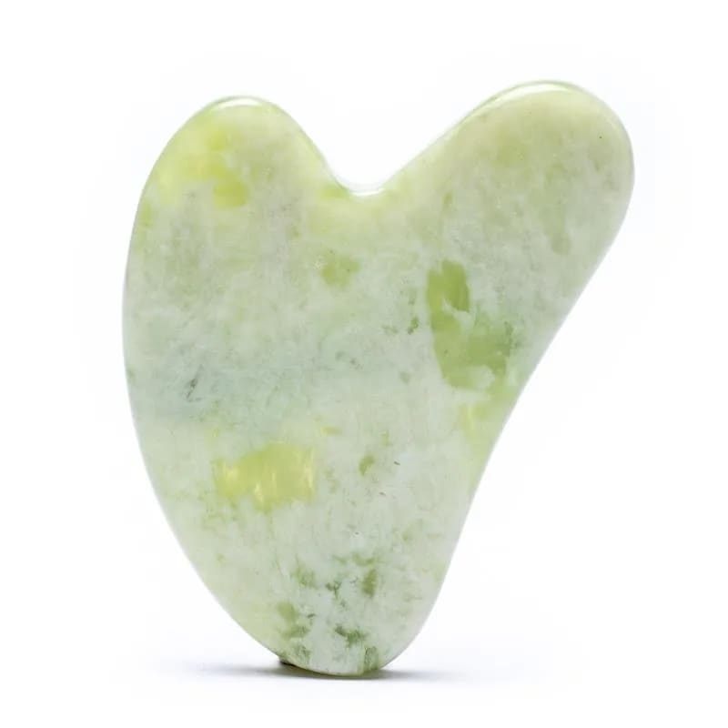Guasha Schaber Jade Herz - 45 Gramm