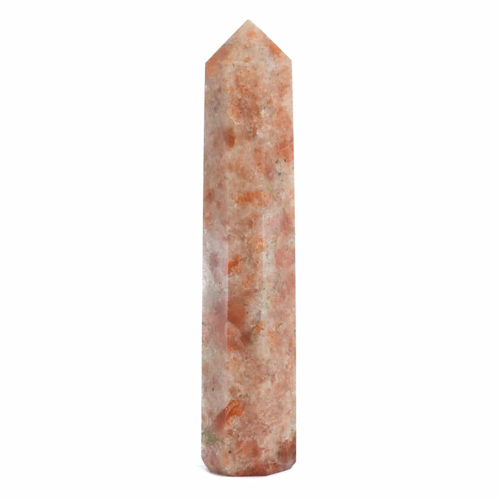 Edelstein Obelisk Spitze Solarstein - 80-100 mm