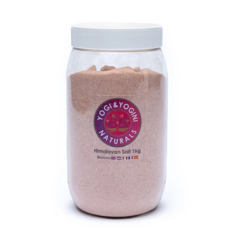 Himalayasalz rosa extra fein im Glas aus Pakistan -- ±1000g