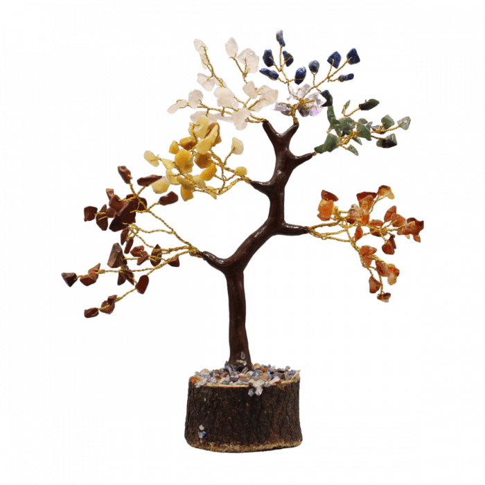 Edelsteinbaum - 7 Chakren - 20 cm
