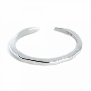 Verstellbarer Ring Kupfer Silber