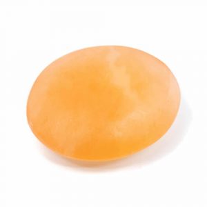 Taschenstein Orange Selenit 50 mm