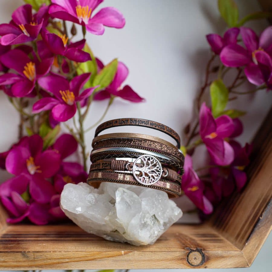 Bohemian Armband mit Tree of Life