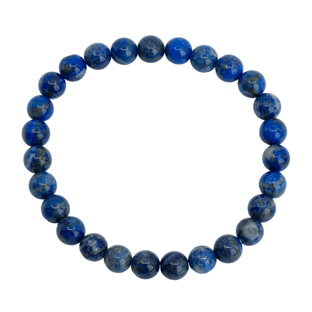 Edelsteinarmband Herren Groß Lapis Lazuli (8mm, 21 cm)