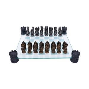 Königreich des Drachen Schachspiel 43cm