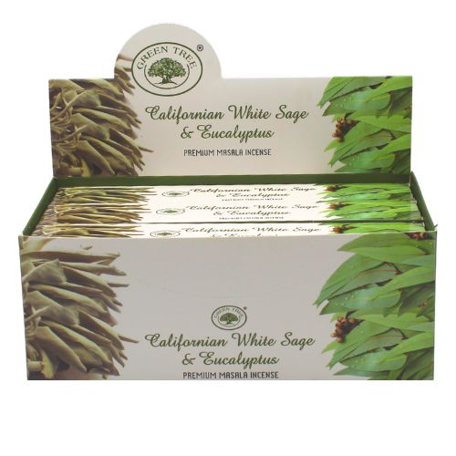 Green Tree Kalifornischer Weißer Salbei und Eukalyptus Weihrauch15 gr