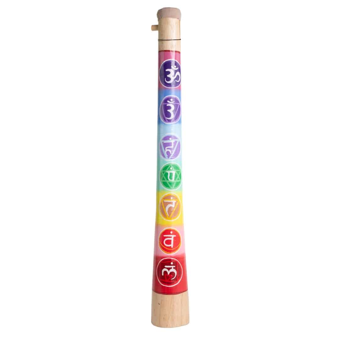 Didgeridoo aus Holz - 7 Chakras (ca. 60 cm)