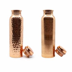 Ayurveda Kupferflaschen Set - Bündel